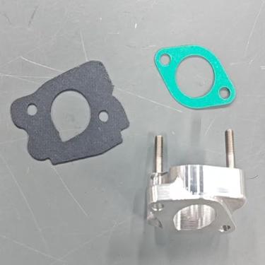 Imagem de Coletor de admissão de junta espaçador de carburador CNC para carrinho de golfe Yamaha G2 G5 G8 G9 G11 G14 (use apenas uma edição) 1985-1996 J38-13596-00-00