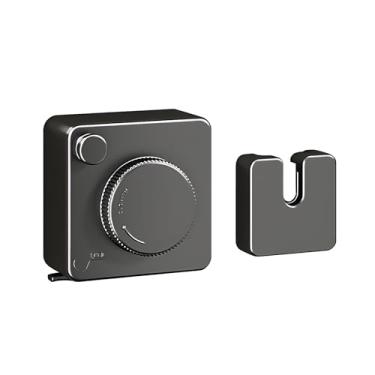 Imagem de Tendal de Roupa Retrátil Oculto Rack Secagem em Parede Resistente com Trava Segura Corda Portátil para Ambiente Interno Sem Perfuração