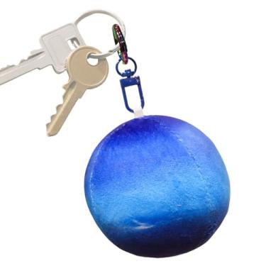 Imagem de Planeta Pelúcia – Pingente de Solar Recheado de 7,95 cm, Boneca Planeta | para , de moedas, joias, carteira, mochila, mulheres, homens, meninas e meninos