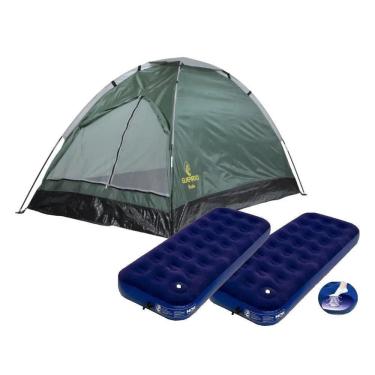 Imagem de Barraca Iglu 3 Pessoas Koala - Guepardo+2 Colchão Solteiro