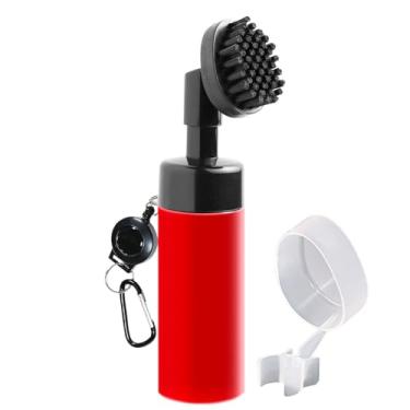 Imagem de de sulcos de golfe, de ranhura de escova de golfe com garrafa de água e clipe retrátil - Acessórios de manutenção de cuidados ecológicos para golfista, pai, pai, marido, mulheres