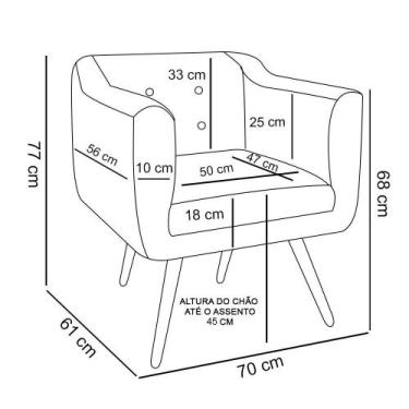 Imagem de Kit Sofá Retrô Namoradeira 2 Lugares e Poltrona Decorativa Julia Suede