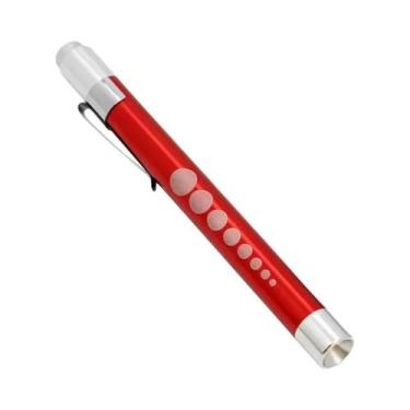 Imagem de Lanterna Médica Portátil Mini LED Com Luz Branca E Amarela Para Diagnó