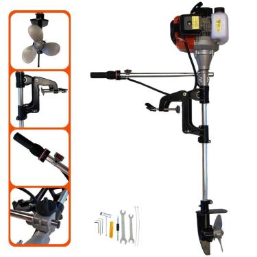 Imagem de Motor De Popa Completo à Gasolina 52cc 7.500rpm Import Way