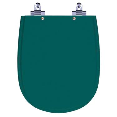 Imagem de Assento Sanitário Laqueado Soft Close Paris Verde Amazonia (verde Escuro) Para Vaso Ideal Standard