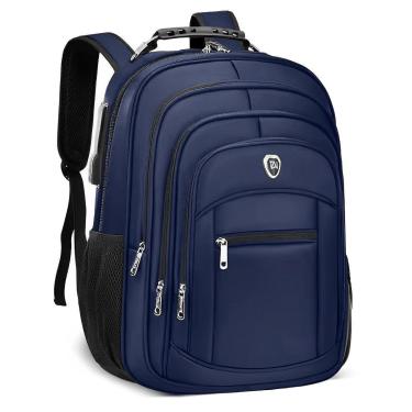 Imagem de Mochila Executiva Impermeável Notebook Faculdade Viagem Passeio Reforçada Anti Furto Casual 25L-Unissex