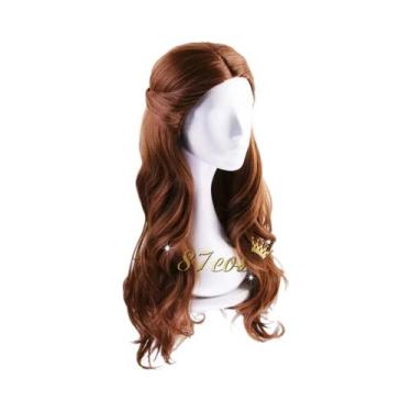 Imagem de Fantasia De Princesa Disney Belle Para Meninas, Estilo Inglês Deluxe, 