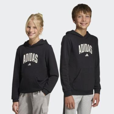 Imagem de Moletom Adidas College HD Juvenil Preto, 16 ANOS