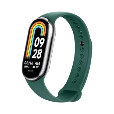 Imagem de Pulseira De Silicone Para Xiaomi Mi Band 8 NFC, Substituição De Pulsei