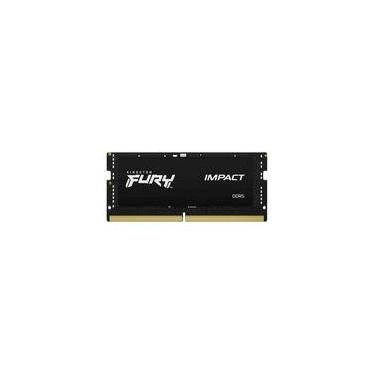 Imagem de Memória RAM para Notebook Kingston Fury Impact, 32GB, 5600MHz, DDR5, CL40, Preto - KF556S40IB-32