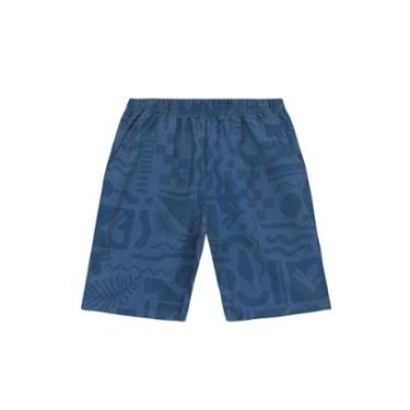 Imagem de Bermuda infantil menino em microfibra Brandili-Masculino