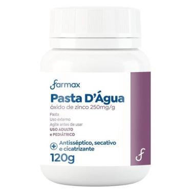 Imagem de Pasta DÁgua com Glicerina Farmax 120g  Proteção Assaduras