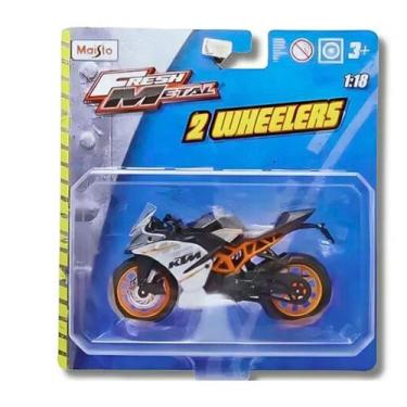 Imagem de Moto Ktm Rc390 2 Wheelers 1/18 Preto Maisto 35300