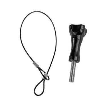 Imagem de Corda De Segurança Em Aço Inoxidável Para GoPro Insta360, Fita De Segu