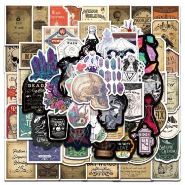 Imagem de Adesivos Apothecarys Anime Cartoon 50 peças de PVC impermeável - yiwei