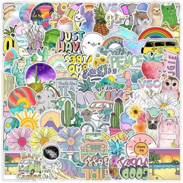 Imagem de Adesivos de vinil Cactus Coconut Tree à prova d'água 100 unidades/lote