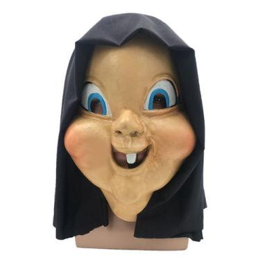 Imagem de Máscara de cosplay Happys Deaths Days, látex e tecido, tamanho único -