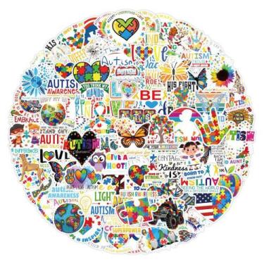 Imagem de Pacote de adesivos: 100 unidades de desenhos animados decorativos de a