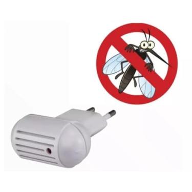 Imagem de Repelente Eletrônico Anti-Mosquitos e Pernilongos Não Utiliza Refil, Projetado para Repelir Mosquitos e Pernilongos Transmissores de Doenças
