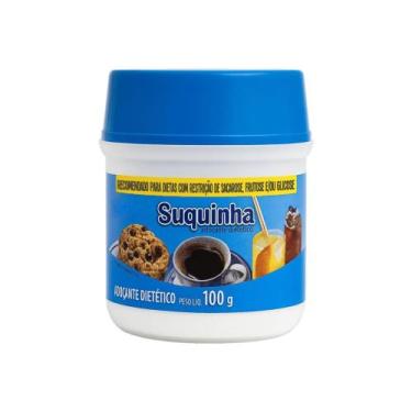 Imagem de Adoçante Dietético Suquinha 100g, Azul, 100g