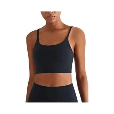 Imagem de Sutiã Esportivo Feminino De Secagem Rápida E Respirável, Cor Sólida, P