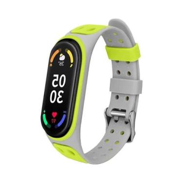 Imagem de Pulseira De Silicone Esportiva Para Xiaomi Mi Band 7 6 5 4 3, Substitu