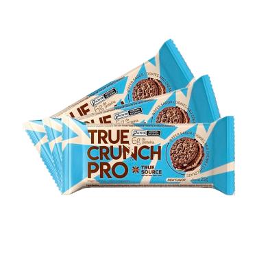 Imagem de Kit 3X: Wafer Proteico True Crunch Pro Cookies And Cream True Source 25g
