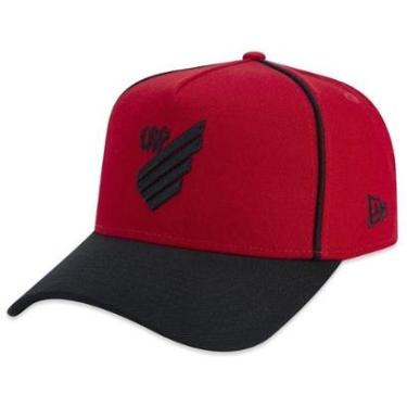 Imagem de Boné New Era Athletico Paranaense 9Forty Aframe Aba Curva Snapback Masculino-Masculino