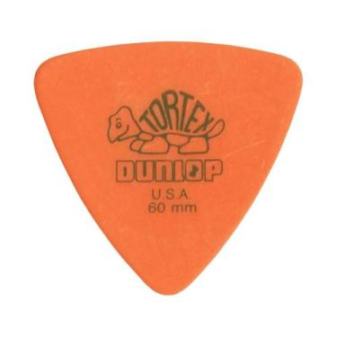 Imagem de Palhetas De Guitarra Delrin Dunlop 10 Peças Antiderrapantes Triangular