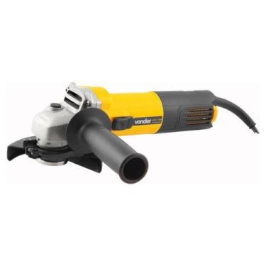 Imagem de Esmerilhadeira 4.1/2" Eav754 220v Vonder, Amarelo, Preto, 220V