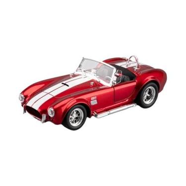 Imagem de Carrinho De Brinquedo Colecionável Diecast Shelby Cobra 427 SC Escala 