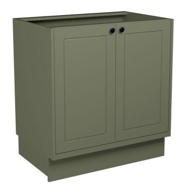 Imagem de Balcão de Cozinha 2 Portas Herval Liz, Verde 80 cm