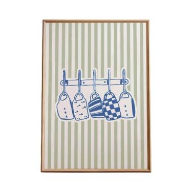 Imagem de Pôster De Arte De Parede Minimalista Espanhol but First Cafecito Em Te