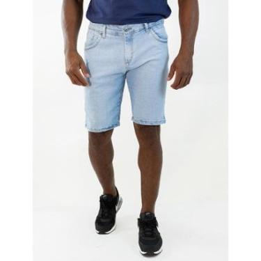 Imagem de Bermuda Masculina Skinny Jeans Delavê Tradicional Anticorpus-Masculino