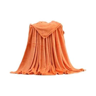 Imagem de Cobertor De Flanela Coral Azul E Rosa, Macio, Quente E Fino, Cobertura