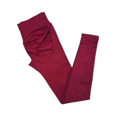 Imagem de Leggings De Ginástica Femininas Com Efeito Empina Bumbum, Calças De Yo
