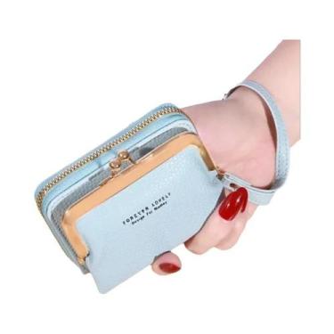 Imagem de Carteira Feminina Curta De Moda Com Grande Capacidade, Porta-Moedas, P