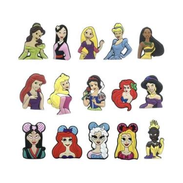 Imagem de Charmes De PVC Para Calçados Das Princesas Disney Para Crianças, Fivel
