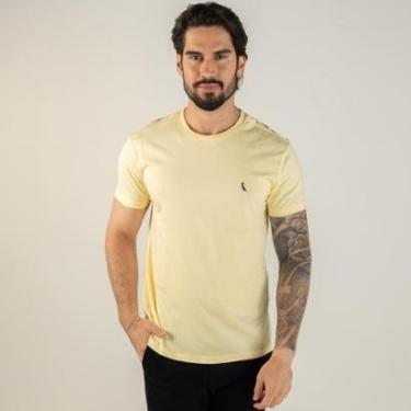 Imagem de Camiseta Reserva Regular Fit Amarelo Claro-Masculino