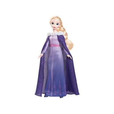 Imagem de Boneca Disney Frozen Vestido Real Elsa  - com Acessórios Mattel