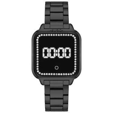 Imagem de Relógio Euro Feminino Fashion Fit Led Preto - Eumd2404ac-4p Eumd2404ac