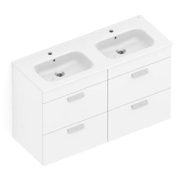 Imagem de Gabinete Integrado 4 Gavetas 120x73cm com Lavatório Debba - Roca