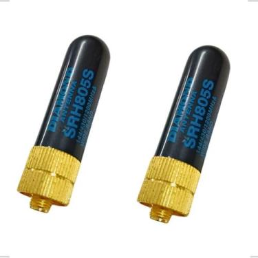 Imagem de Kit 2 mini antena Baofeng para Rádio ht BM77 UV6R - Diamond