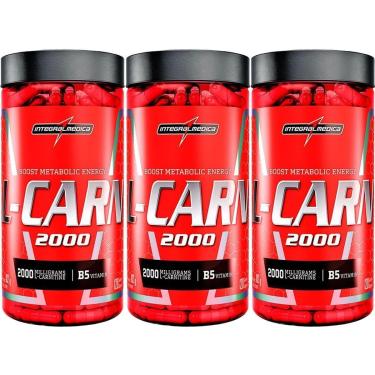 Imagem de Kit 3X L-Carn - 120 Cápsulas - IntegralMédica-Masculino