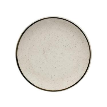 Imagem de Prato De Sobremesa De Cerâmica 20Cm Unni Brisa Oxford