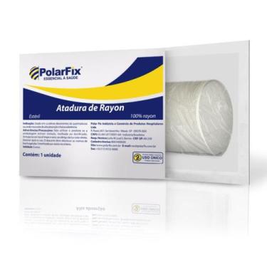 Imagem de Atadura Rayon Bandagem Estéril 7,5cm X 5 Metros 5 Unidades - Polarfix