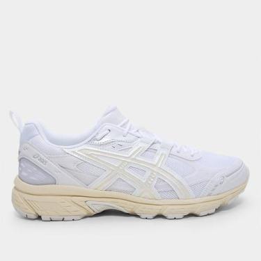 Imagem de Tênis Asics Gel Nunobiki Unissex, Branco, Bege, 38