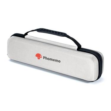 Imagem de Bolsa de impressora Phomemo M08F branca para viagens com impermeável