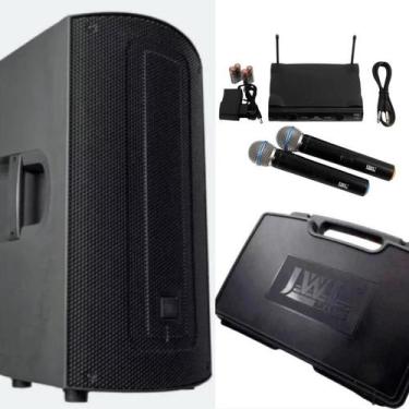 Imagem de Caixa de Som JBL Max 12 Ativa Bluetooth + 2 Microfones s/Fio