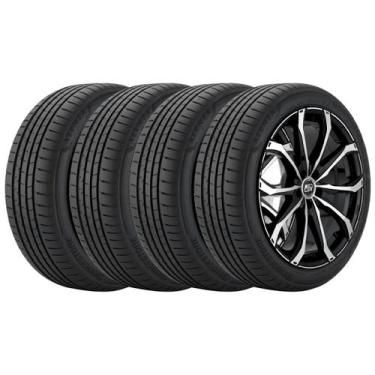 Imagem de Kit 4 Pneus Aro 18 Bridgestone 235/55 R18 100V Alenza 001